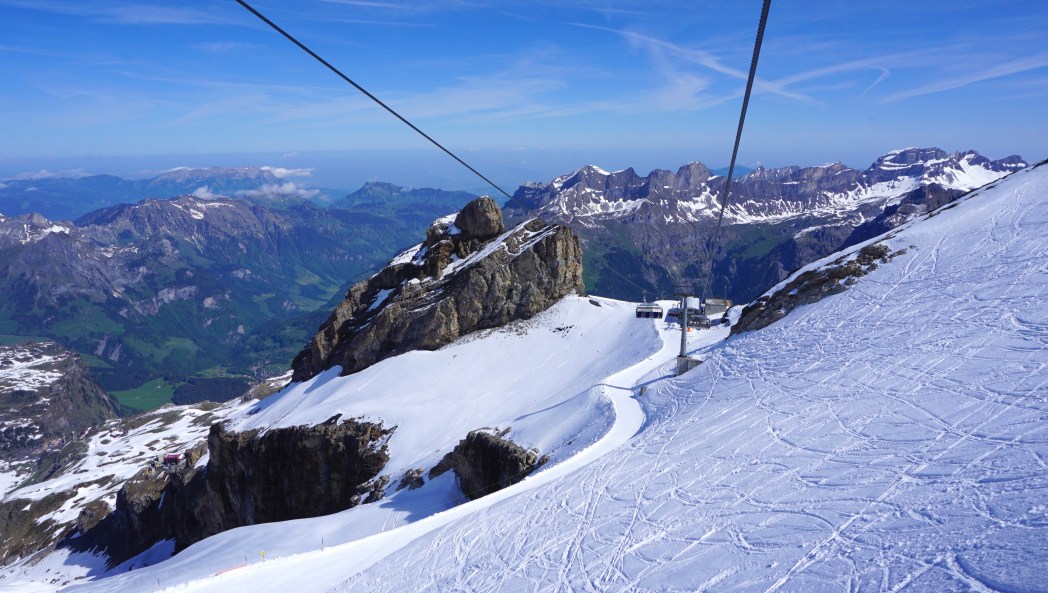 Faire du ski en Suisse